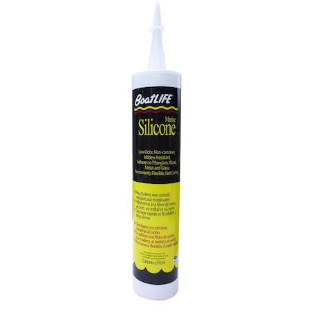 Boatlife BoatLIFE Silicone Rubber Sealant Cartridge - White 1151